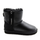 Мужские Угги UGG Mens Classic Mini Double Zip Metallic Black