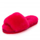Женские тапочки UGG Fluff Slide Slippers Rose Red