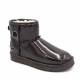 Женские Угги UGG Jimmy Choo Mini Patent II Chocolate