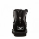 Женские Угги UGG Classic Mini Zip Metallic II Black