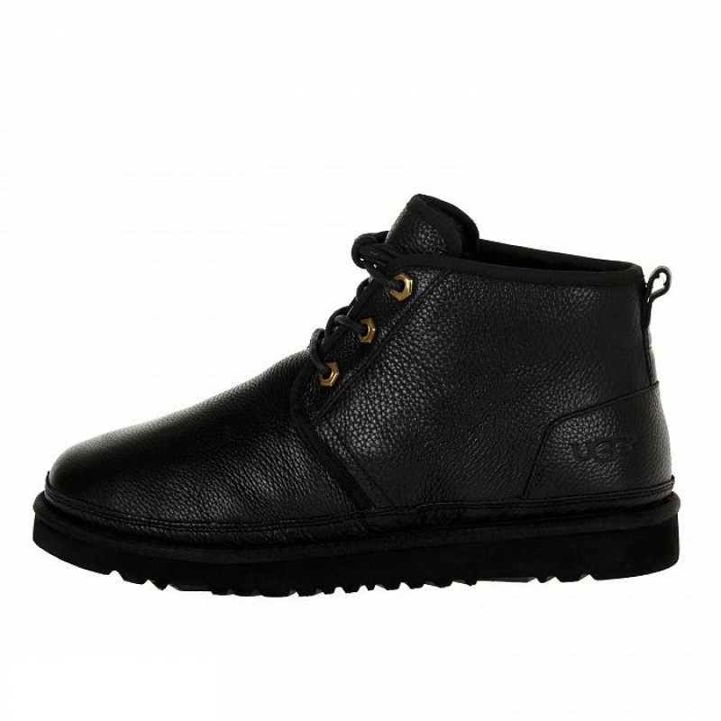 Мужские Ботинки UGG Mens Neumel Leather Black