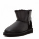 Женские Угги UGG Classic Mini Zip Metallic II Black