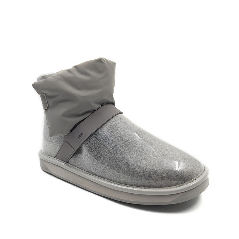 Женские Угги UGG Clear Quilty Boot Grey