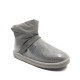 Женские Угги UGG Clear Quilty Boot Grey