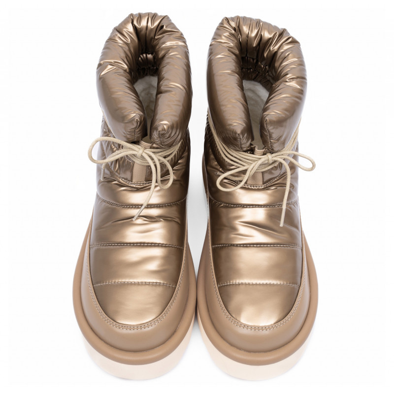Женские Угги UGG Classic Mini Blow Gold