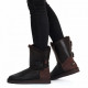 Женские Угги UGG Bailey Button Metallic Chocolate