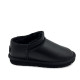 Женские Слипоны UGG Ultra Mini Tasman Leather Black