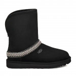 UGG Classic Short Crescent Black