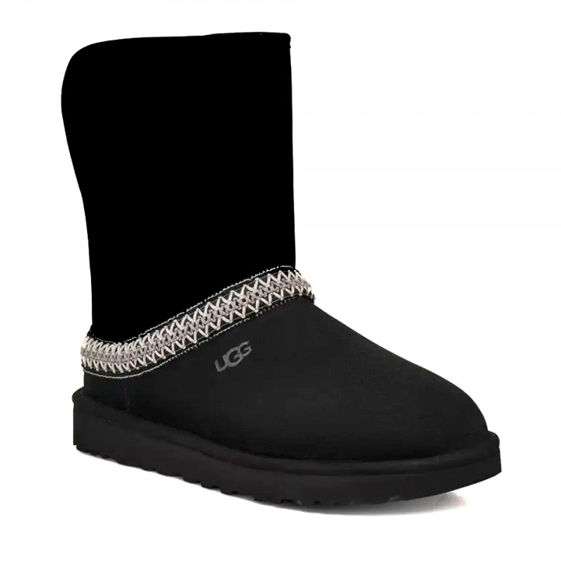 Женские угги UGG Classic Short Crescent Black