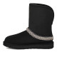 Женские угги UGG Classic Short Crescent Black