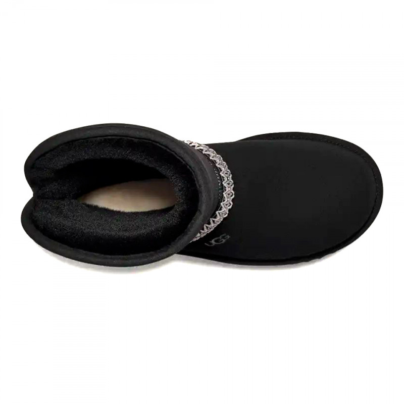 Женские угги UGG Classic Short Crescent Black