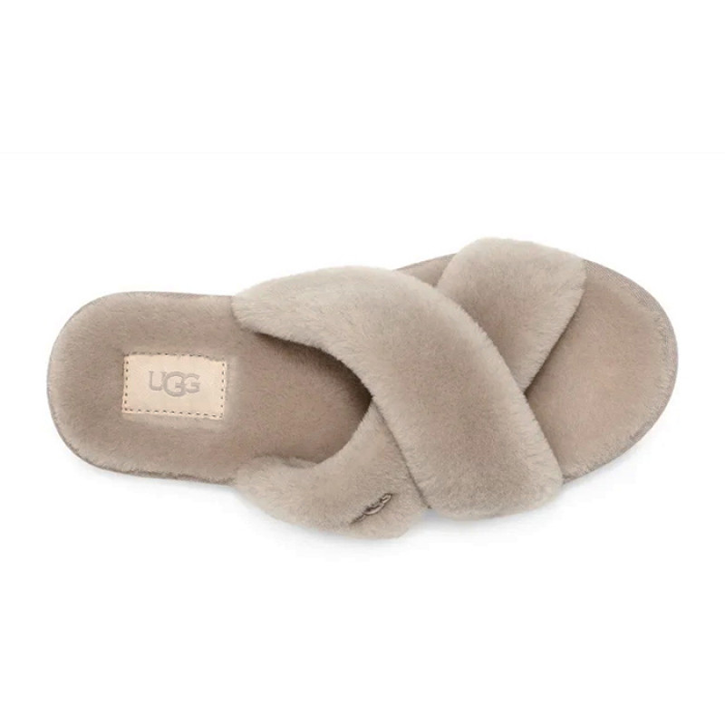 Женские Тапочки UGG Ayana Slippers Grey