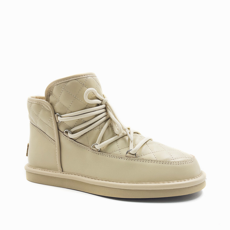 Женские Угги UGG Lodge Mini Leather Sand