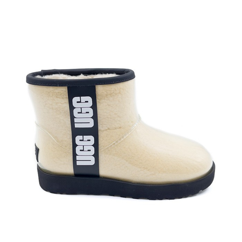 Женские Угги UGG Classic Clear Mini Natural Black
