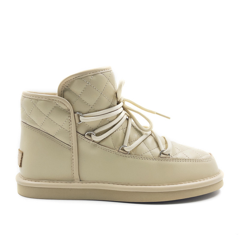 Женские Угги UGG Lodge Mini Leather Sand