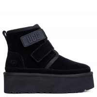 UGG Neumel Platform Buckle Black