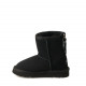 Детские Угги UGG Kids Classic Short Zip II Black