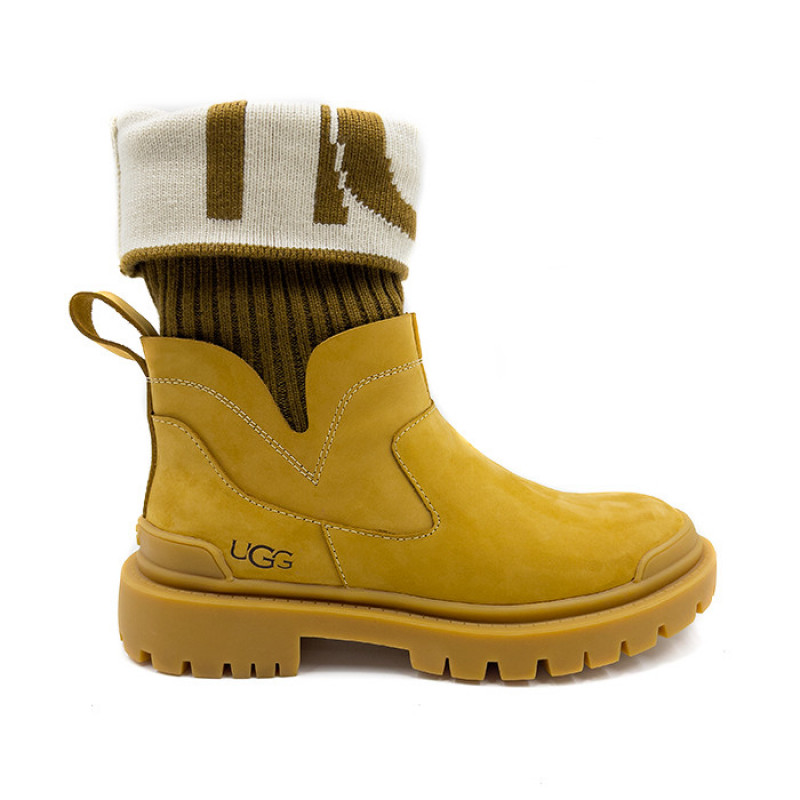 Женские Ботинки UGG Martin Knit Chestnut