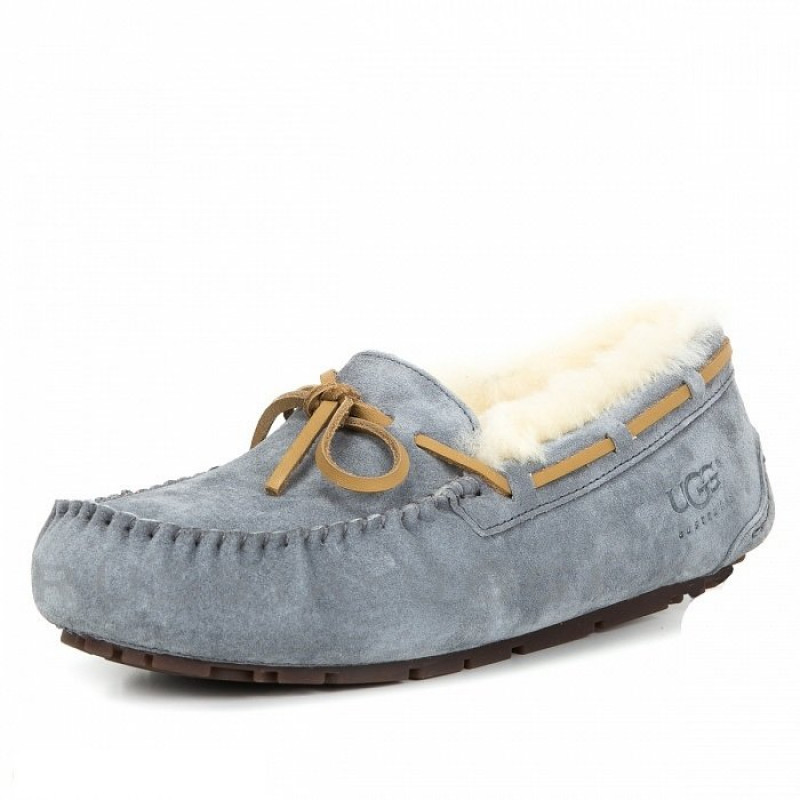 Женские мокасины UGG Dakota Grey