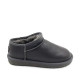 Женские Слипоны UGG Ultra Mini Tasman Leather Grey