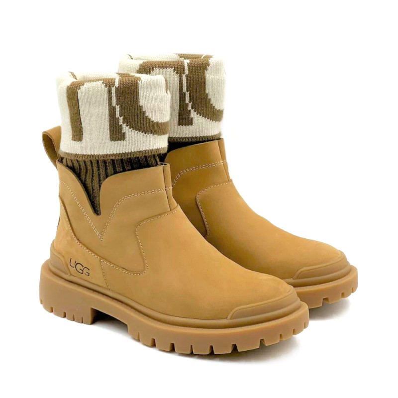 Женские Ботинки UGG Martin Knit Chestnut