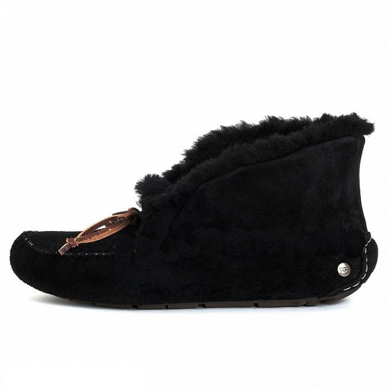 Женские мокасины UGG Alena Full Black