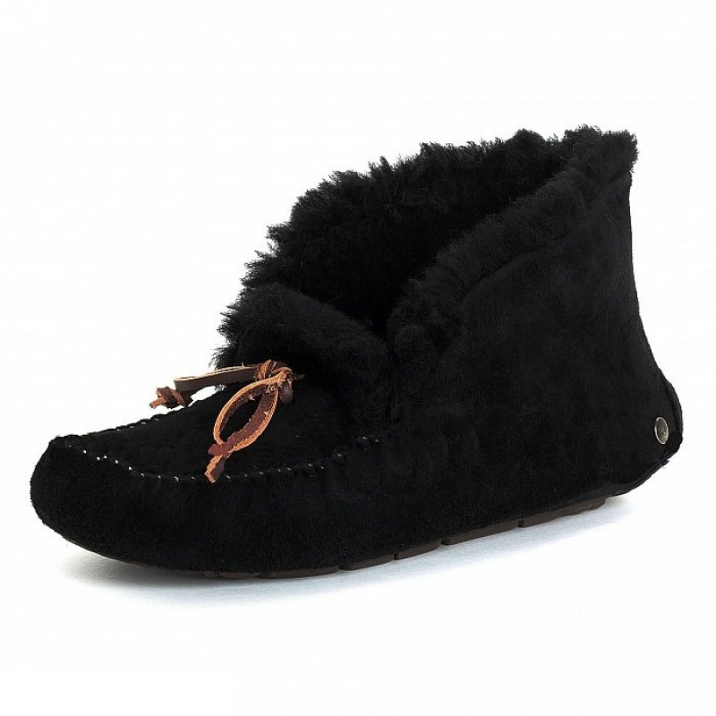 Женские мокасины UGG Alena Full Black