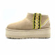Женские Угги UGG Classic Ultra Mini Braid Platform Sand