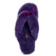 Женские тапочки UGG Fluff Flip Flop II Purple
