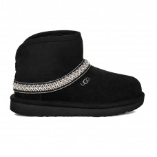 UGG Classic Mini Crescent Black