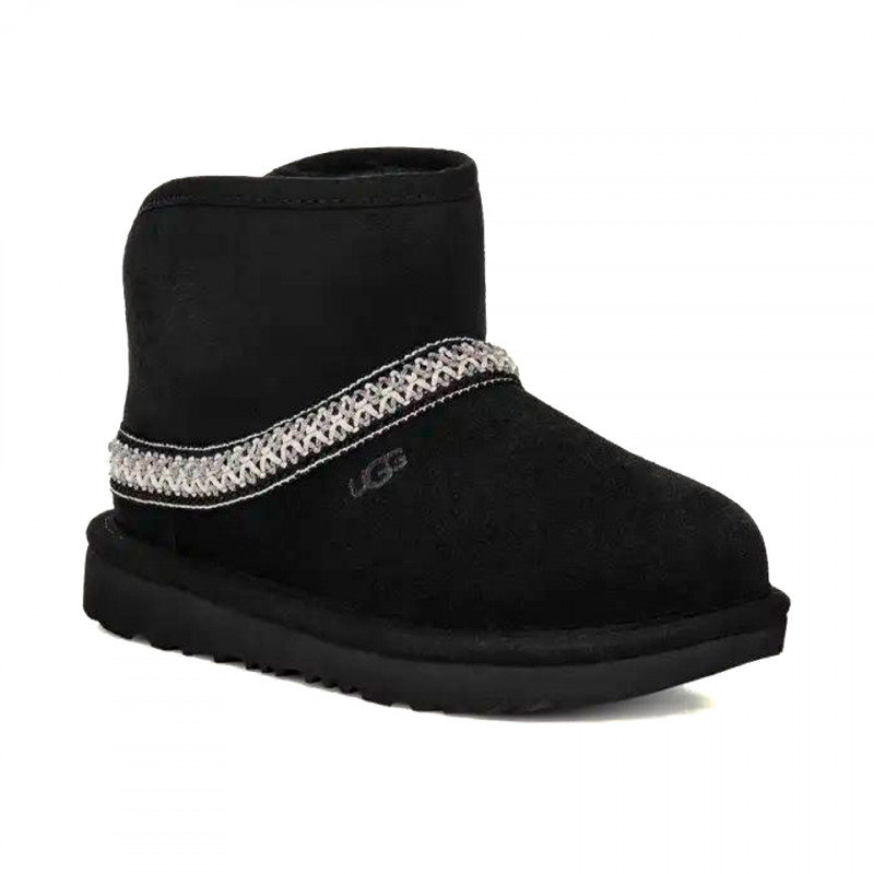 Женские Угги UGG Classic Mini Cresent Black
