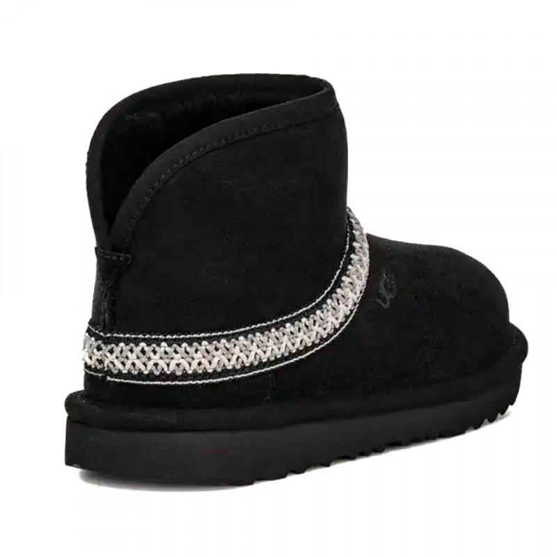 Женские Угги UGG Classic Mini Cresent Black