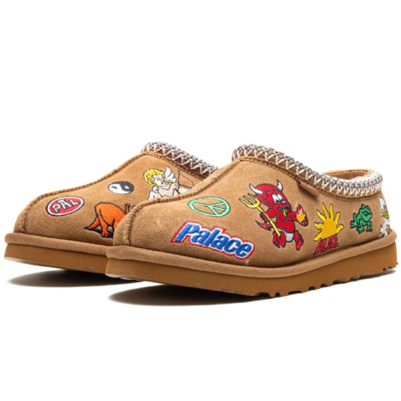 Женские Слипоны UGG Palace X Tasman Slipper Chestnut