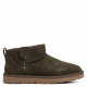 Мужские Угги UGG Mens Classic Ultra Mini Zip Khaki