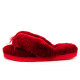 Женские тапочки UGG Fluff Flip Flop II Dark Purple
