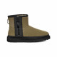 Женские Угги UGG Classic Mini Zipper Tape Logo Burnt Olive
