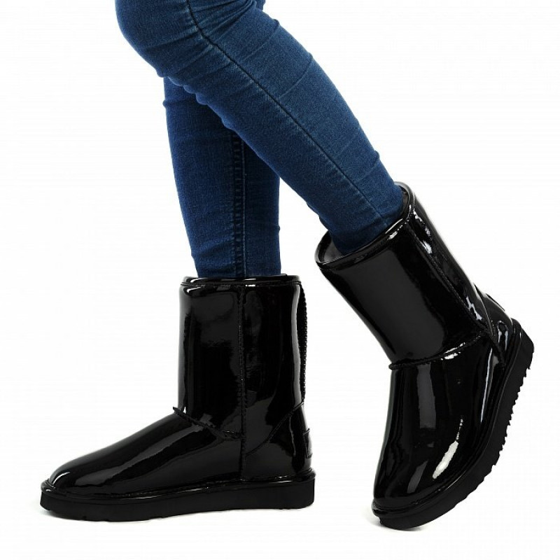 Женские Угги UGG Jimmy Choo Patent II Black