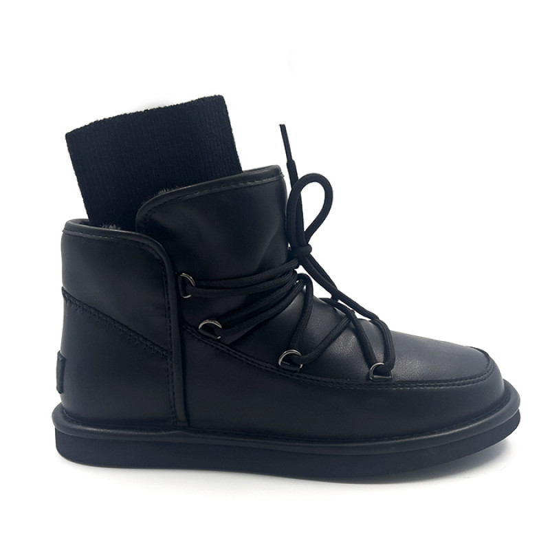 Женские ботинки UGG Levy Leather Black