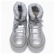 Женские Угги UGG Classic Mini Blow Silver
