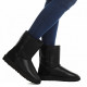 Женские Угги UGG Classic Short Metallic Black