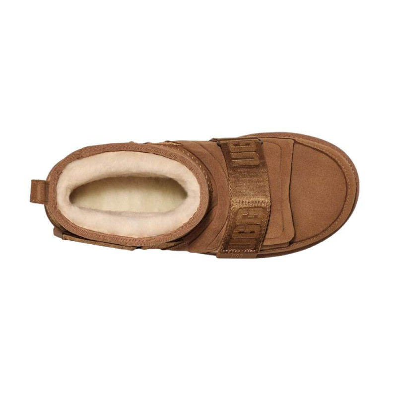 Женские Угги UGG Classic Ultra Mini Hybrid Chestnut