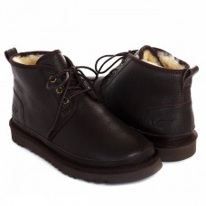 UGG Neumel Leather Chocolate
