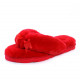 Женские тапочки UGG Fluff Flip Flop II Red
