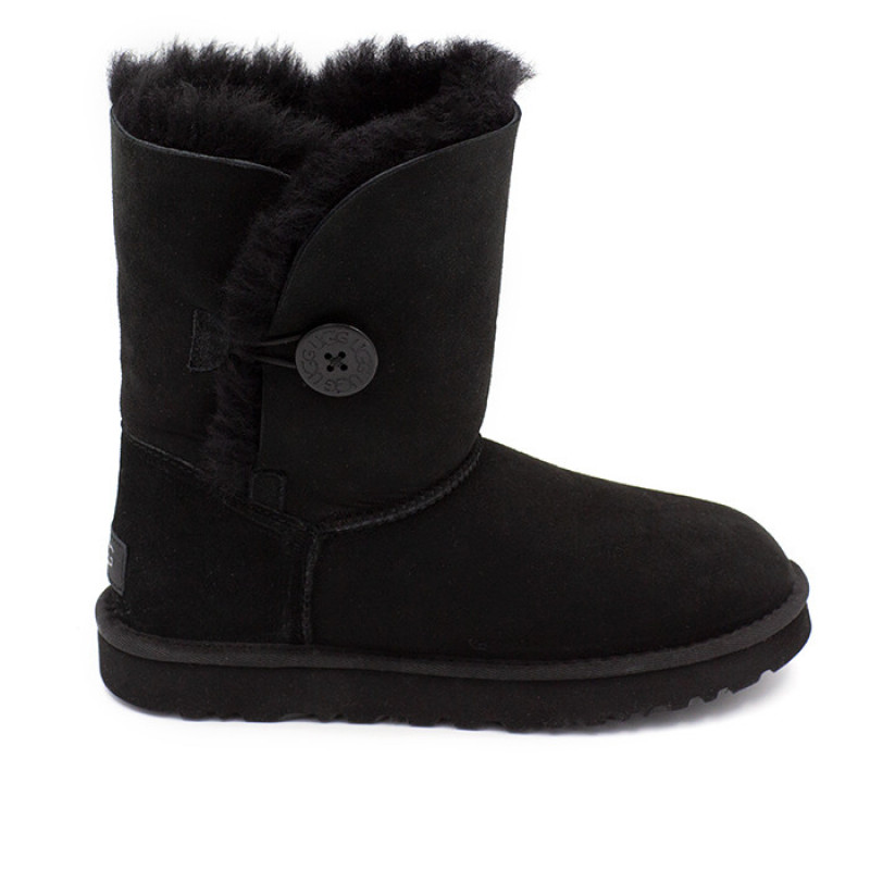 Женские угги UGG Bailey Button II Black