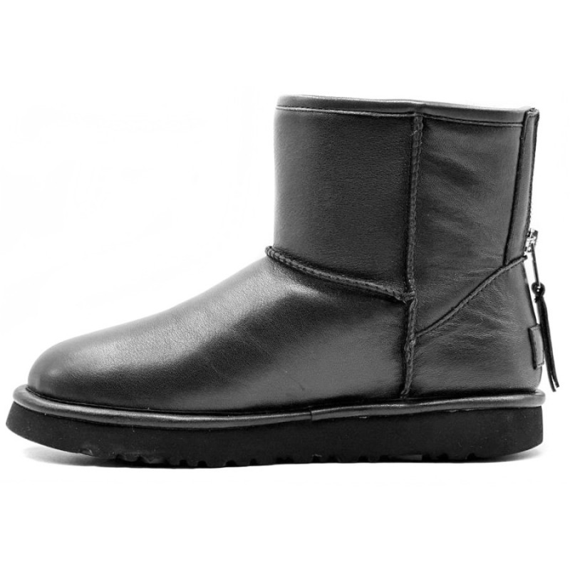 Женские Угги UGG One Zip Mini Leather