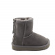 Детские Угги UGG Kids Classic Short Zip Grey