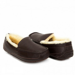 UGG Mens Ascot Leather China Tea