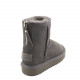 Детские Угги UGG Kids Classic Short Zip Grey