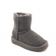 Детские Угги UGG Kids Classic Short Zip Grey