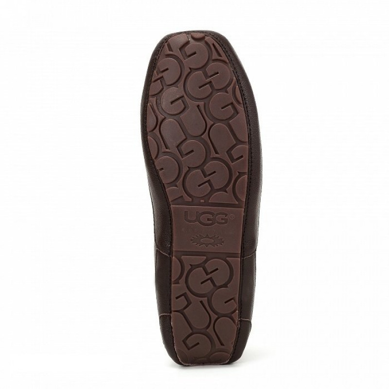 Мужские Мокасины UGG Mens Ascot Leather China Tea
